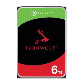 Seagate IronWolf, NAS-Festplatte, 6TB, 3,5", SATAIII, 256MB Cache, 5.400RPM