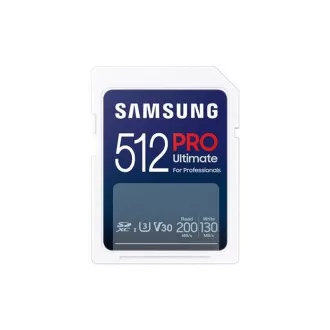 Samsung SDXC PRO ULTIMATE/SDXC/512GB/200MBps/UHS-I U3,V30 Samsung SDXC PRO ULTIMATE/SDXC/512GB/200MBps/UHS-I U3,V30