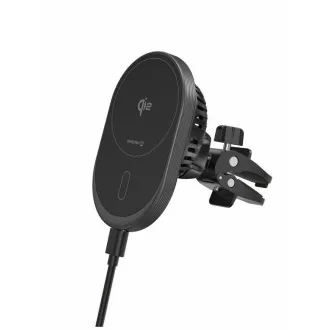 SWISSTEN MagRide MAGNETIC CAR VENTURE HOLDER WITH Qi2 15W WIRELESS CHARGING (MagSafe kompatibel)