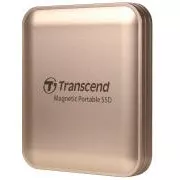 Transcend ESD420C 1TB, USB 20Gbps Typ C, externe langlebige SSD (3D NAND flash), 2000MB/R, 2000MB/W, Magsafe, Gold