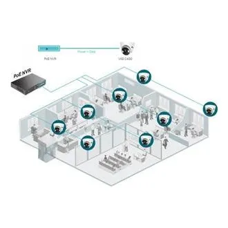 TP-Link VIGI C430(4mm) Revolverkamera, 3MP, 4mm, Voll-Farbe - Unverpackt TP-Link VIGI C430(4mm) Revolverkamera, 3MP, 4mm, Voll-Farbe - Unverpackt