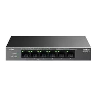 TP-Link LS106LP Switch 2x LAN, 4x LAN mit PoE, 41W