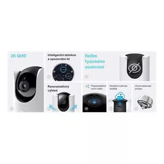 TP-Link Tapo C225 - Haussicherheits-Wi-Fi-Kamera, 4MP (2560 × 1440 ), ONVIF