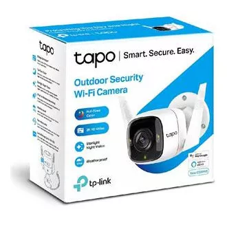 TP-LINK Tapo C320WS - Outdoor IP-Kamera mit WiFi und LAN, 4MP(2560 × 1440), ONVIF, Starlight (Farb-Nachtsicht)