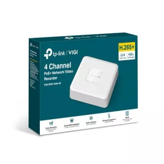 TP-LINK VIGI NVR1104H-4P 4 Kanäle, 4x Lan mit PoE, 2x USB