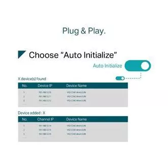 TP-LINK VIGI NVR1104H-4P 4 Kanäle, 4x Lan mit PoE, 2x USB
