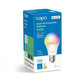 TP-Link Tapo L535E, Smart Wi-Fi LED-Glühbirne Farbe, 2500-6500K, E27 TP-Link Tapo L535E, Smart Wi-Fi LED-Glühbirne Farbe, 2500-6500K, E27