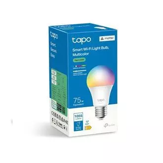 TP-Link Tapo L535E, Smart Wi-Fi LED-Glühbirne Farbe, 2500-6500K, E27 TP-Link Tapo L535E, Smart Wi-Fi LED-Glühbirne Farbe, 2500-6500K, E27