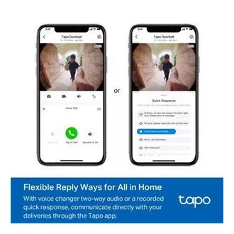 TP- Link Tapo D235 Videokamera mit Türklingel