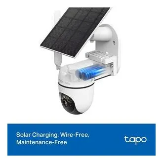 TP-Link Tapo C615 KIT - 4G LTE schwenkbare Kamera Sicherheitskit mit Solarpanel