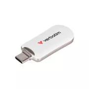VERBATIM Plectra 128GB USB-C 3.2 Gen 1 weiß
