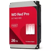 WD RED Pro NAS WD260KFGX 26TB SATAIII/600 512MB Cache, 272 MB/s, CMR