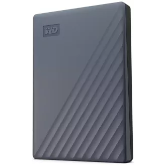 WD My Passport Portable 2TB Ext. USB3.2/USB-C Silizium Grau