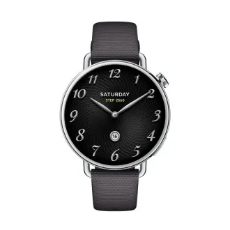 Xiaomi Watch S4 41mm - Schwarzes Fluorkautschuk