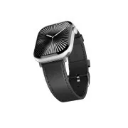 Epico Uhrenarmband Leder 42/44/45/46/49 - Schwarz