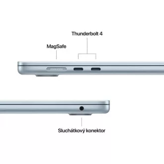 Apple MacBook Air 15"/M4/15.3"/2880x1864/24GB/512GB SSD/M4/Sequoia/Himmelblau/1R Apple MacBook Air 15"/M4/15.3"/2880x1864/24GB/512GB SSD/M4/Sequoia/Himmelblau/1R