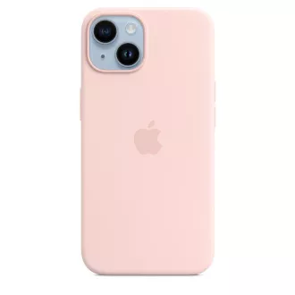 iPhone 14 Silikonhülle mit MagSafe - Chalk Pink