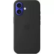 iPhone 16 Plus Silikonhülle mit MS - Schwarz