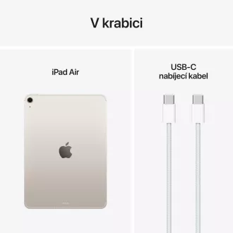 Apple iPad Air 11"/(M3) Wi-Fi Mobilfunk/10,86"/2360x1640/8GB/128GB/iPadOS18/Starlight Apple iPad Air 11"/(M3) Wi-Fi Mobilfunk/10,86"/2360x1640/8GB/128GB/iPadOS18/Starlight