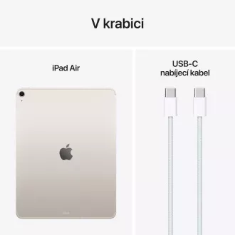 Apple iPad Air 13"/(M3) Wi-Fi   Mobilfunk/12,9"/2732x2048/8GB/512GB/iPadOS18/Starlight