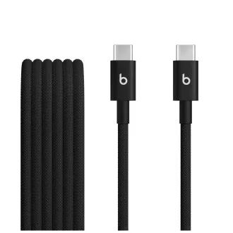 Beats USB-C / USB-C gewebtes Kabel (1,5m)- Bolt Schwarz