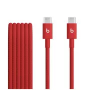 Beats USB-C / USB-C gewebtes Kabel (1,5m) - Rapid Red