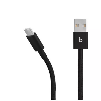 Beats USB-A / USB-C gewebtes Kabel (1,5m)-schwarz (2 Stück)