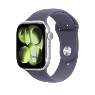 Uhr Acc/46/Lila Nebel Sportband - S/M