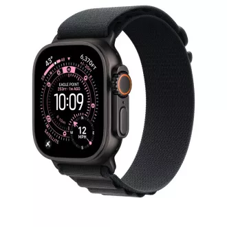 Uhr Acc/49/Schwarz Alpine Loop-S-Bl.Titan