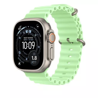 Uhr Acc/49/Neon Green Ocean Band - N.Titan