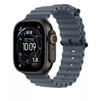 Uhr Acc/49/Anchor Blue Ocean Band - Bl.Titan