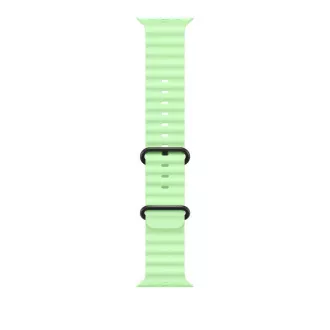 Uhr Acc/49/Neon Green Ocean Band - Bl.Titan