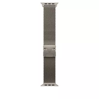 Uhr Acc/49/Natural Titanium Milanese Loop - M