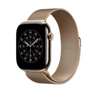 Uhr Acc/46/Gold Milanese Loop - S/M