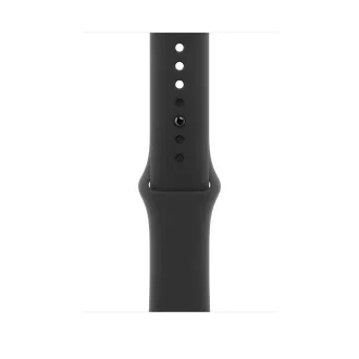 Uhr Acc/46/Schwarzes Sportband - S/M