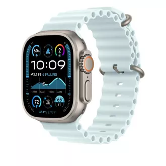 Uhr Acc/49/Ice Blue Ocean Band Ext-Natur.Titan