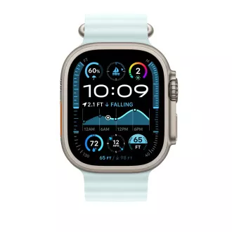 Uhr Acc/49/Ice Blue Ocean Band Ext-Natur.Titan