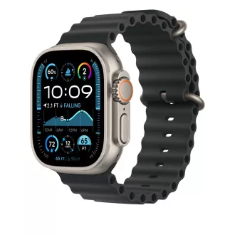 Uhr Acc/49/Schwarzer Ozean Band Ext - Natur.Titan