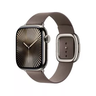 Uhr Acc/42/Dark Taupe Modern Buckle - Klein