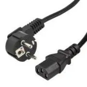 Stromkabel PC zu AC-Adapter 3-adrig 230V - 1m