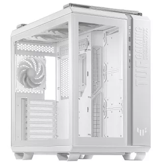 ASUS TUF Gaming GT502 PLUS/Midi Tower/Transparent/Weiß