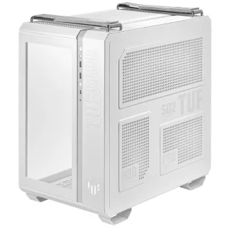 ASUS TUF Gaming GT502 PLUS/Midi Tower/Transparent/Weiß