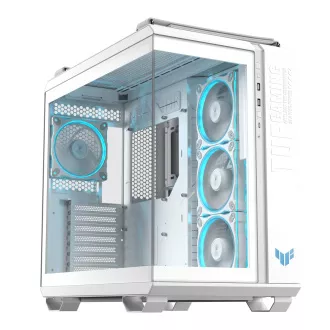 ASUS Gehäuse GT502 HORIZON WHITE, ARGB, TEMPERED GLASS