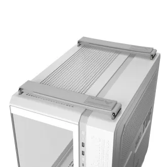 ASUS Gehäuse GT502 HORIZON WHITE, ARGB, TEMPERED GLASS