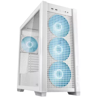 ASUS TUF Gaming GT302 ARGB/Midi Tower/Transparent/Weiß