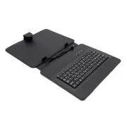 AIREN AiTab Ledertasche 3 mit USB Tastatur 9,7" SCHWARZ (CZ/SK/DE/UK/US... Layout)