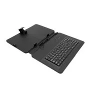 AIREN AiTab Ledertasche 4 mit USB Tastatur 10" SCHWARZ (CZ/SK/DE/UK/US... Layout)