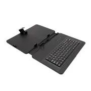 AIREN AiTab Ledertasche 4 mit USB Tastatur 10" SCHWARZ (CZ/SK/DE/UK/US... Layout)
