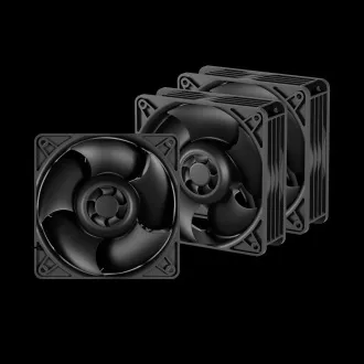 ARCTIC S12038-4K -120mm Gehäuselüfter (3er-Pack) - duales Kugellager - max 4000 RPM - PWM geregelt
