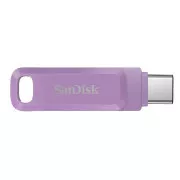 SanDisk Ultra Dual Drive Go/256GB/USB 3.2/USB-A   USB-C/Violett